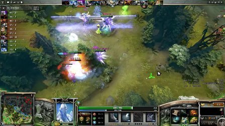 关于幽魂战线在刀塔赛事中翻盘成功，现场掌声雷动的信息